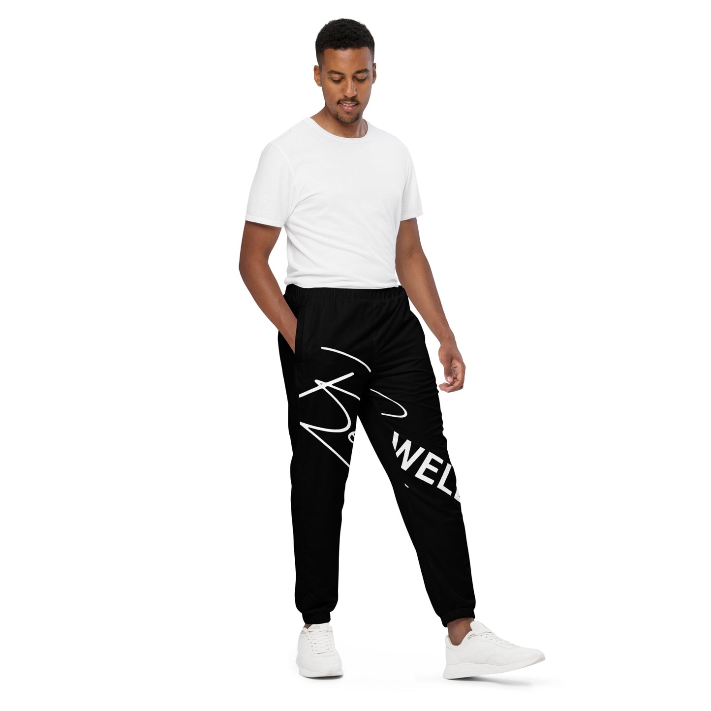 Black Unisex track pants