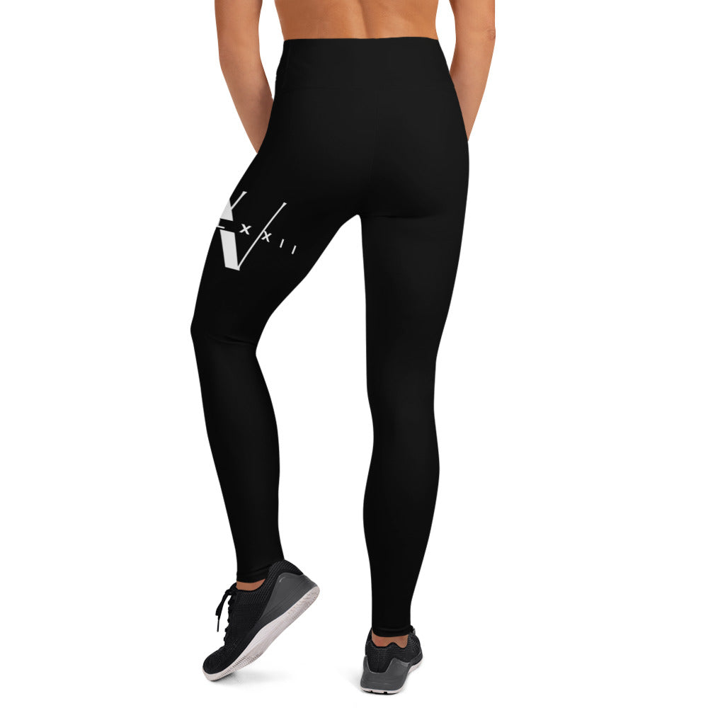Leggings W Logo Yoga