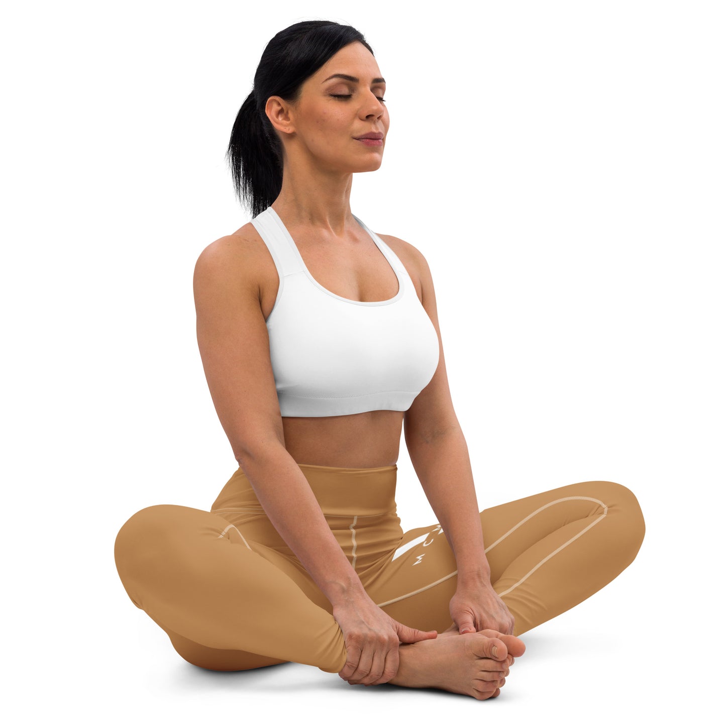 Flesh Tone W Yoga Leggings