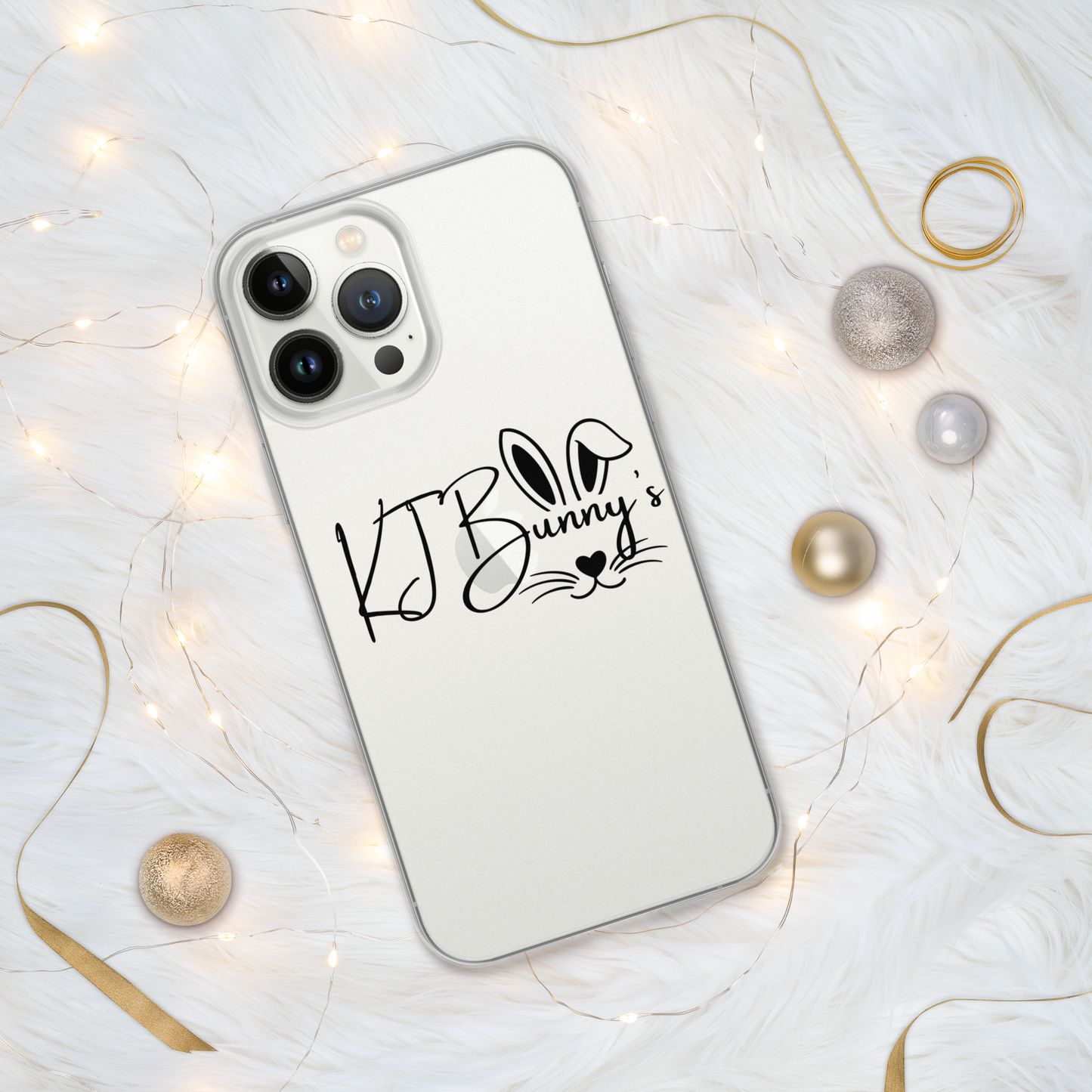 Clear KJ BUNNY’s Case for iPhone®