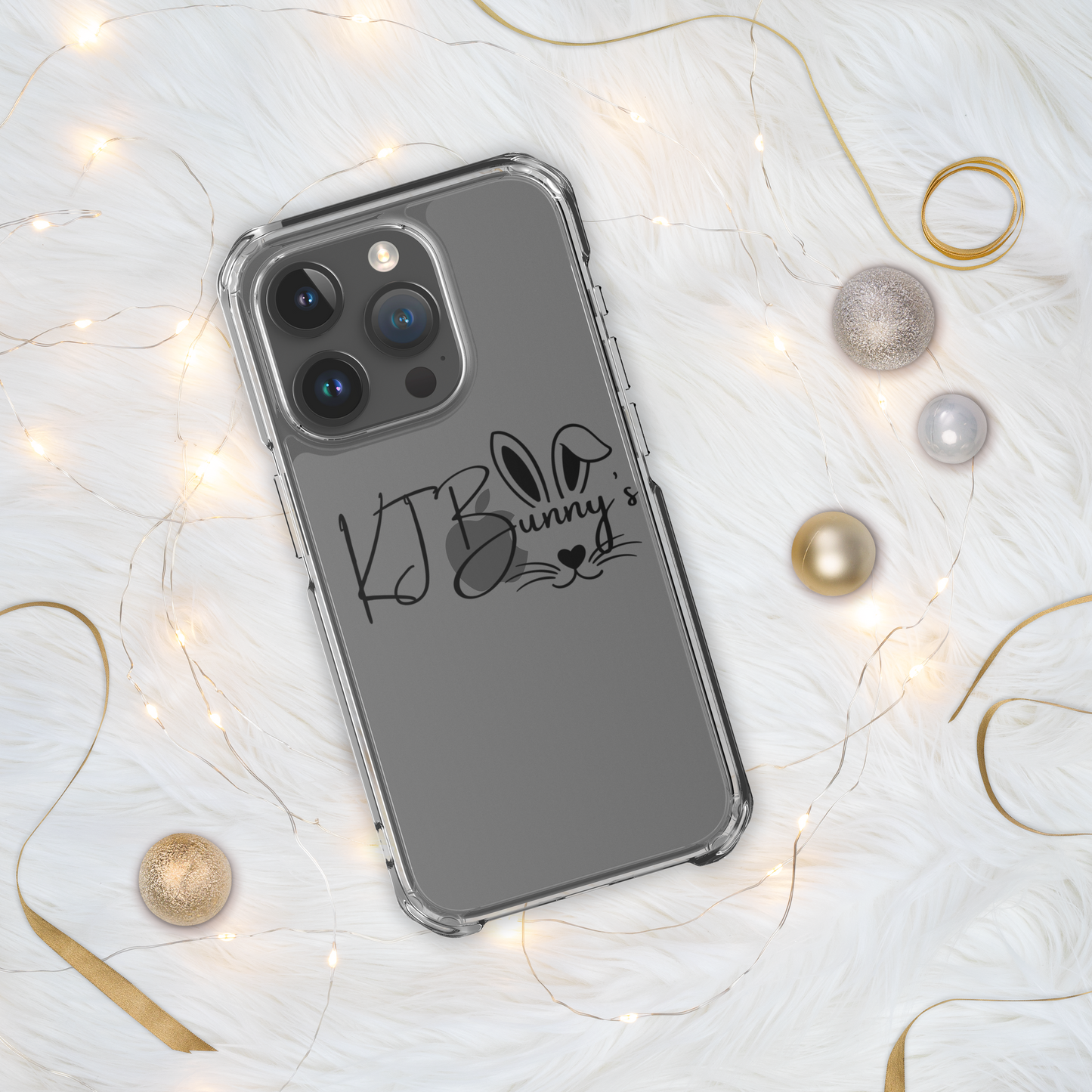 Clear KJ BUNNY’s Case for iPhone®