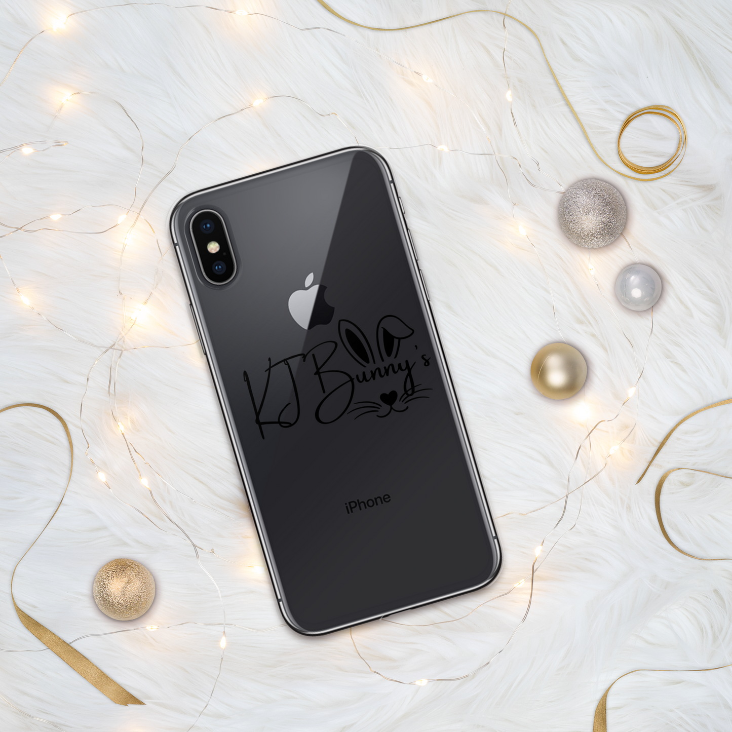Clear KJ BUNNY’s Case for iPhone®