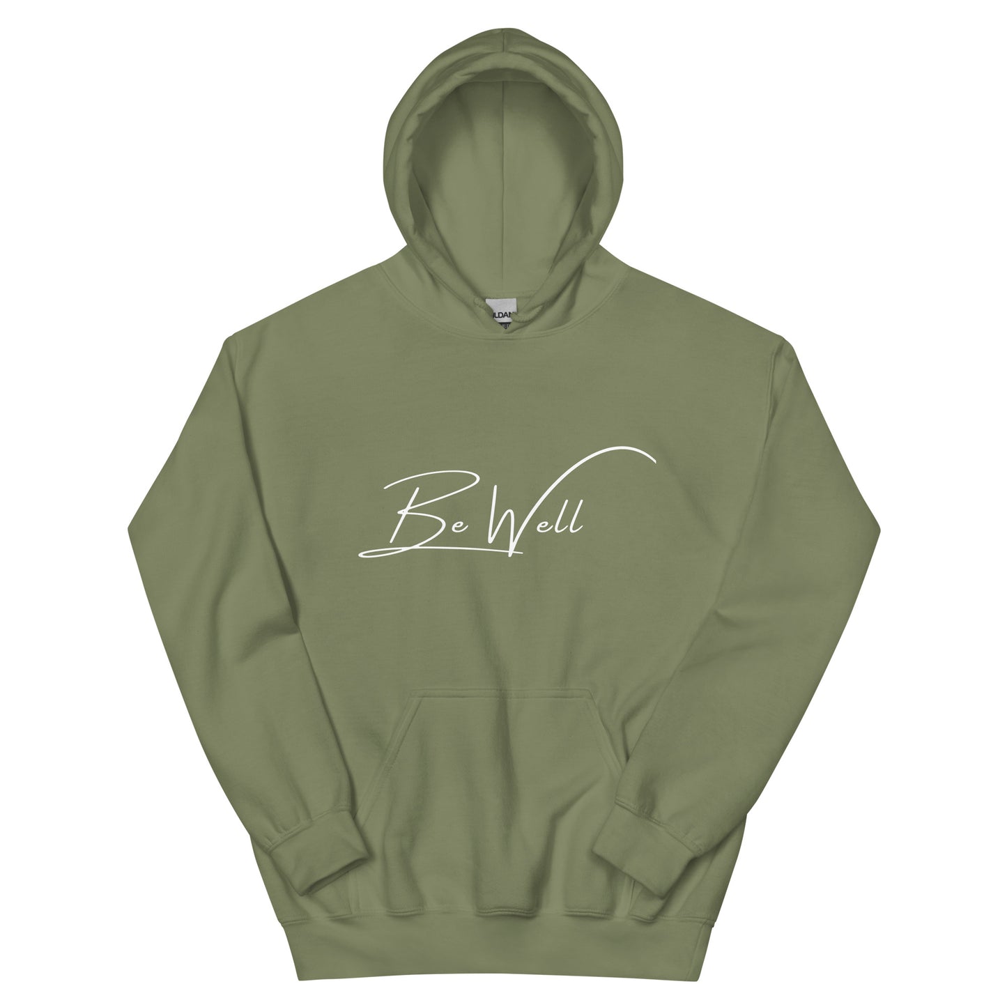 Unisex BE WELL Script Hoodie