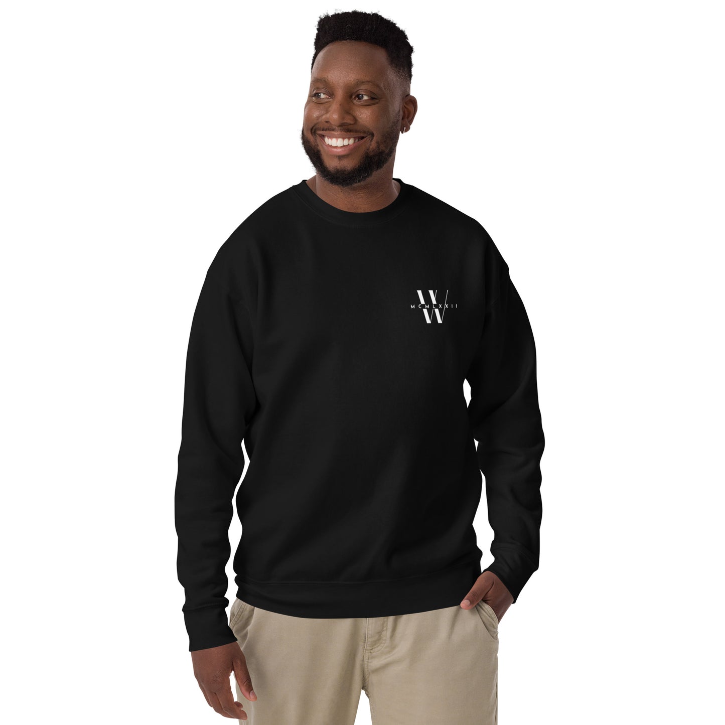 Garvey/W Logo Unisex Premium Sweatshirt