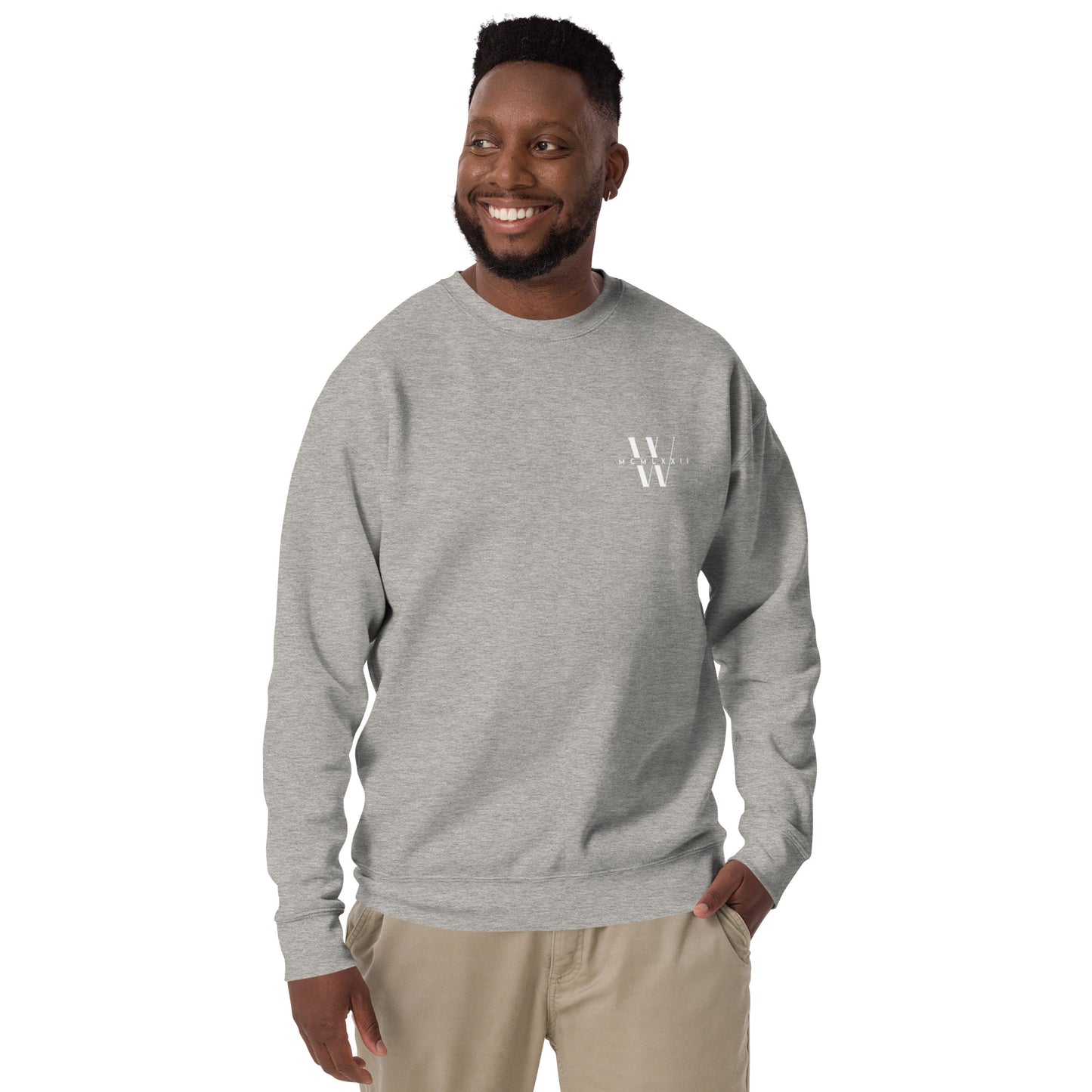 Garvey/W Logo Unisex Premium Sweatshirt
