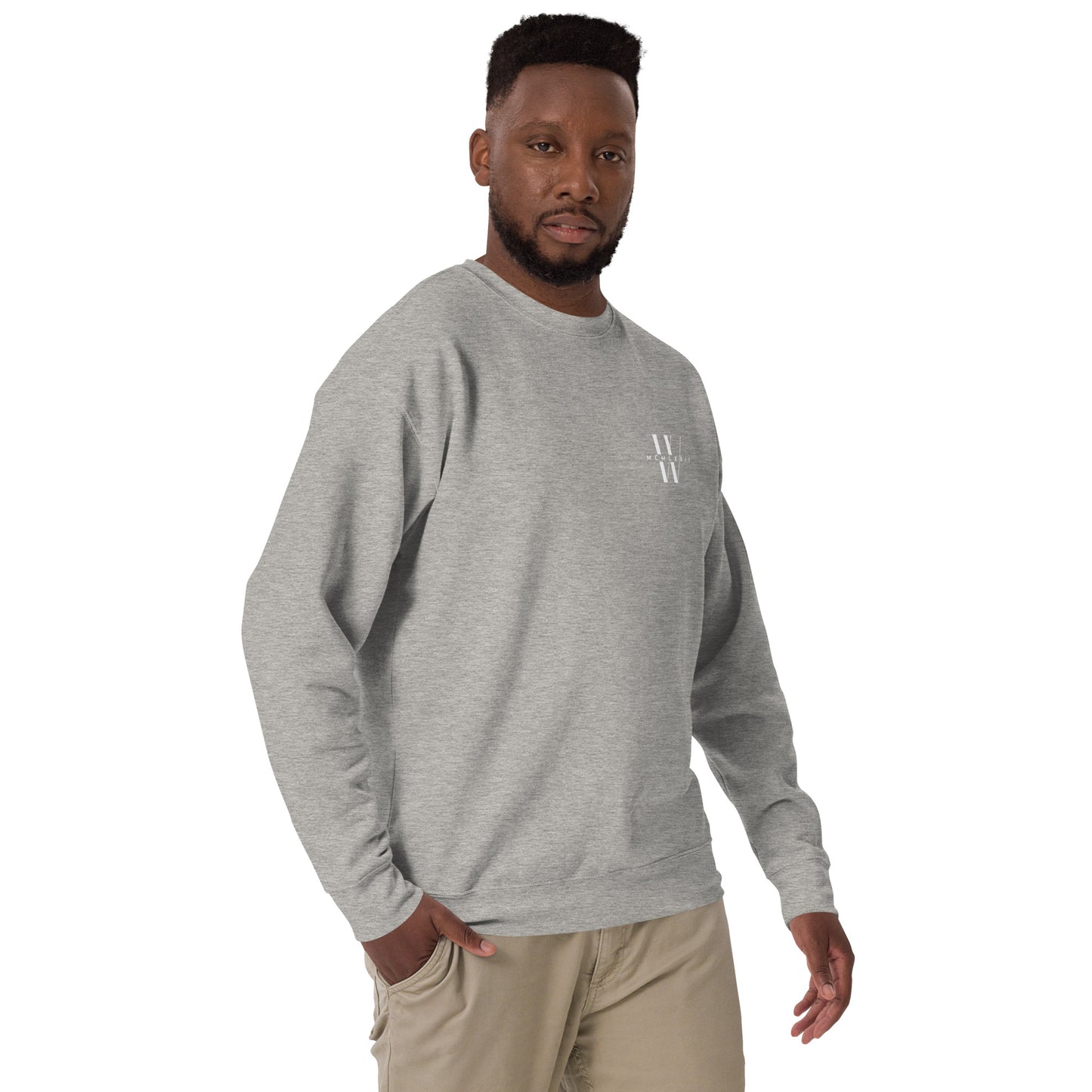 Garvey/W Logo Unisex Premium Sweatshirt