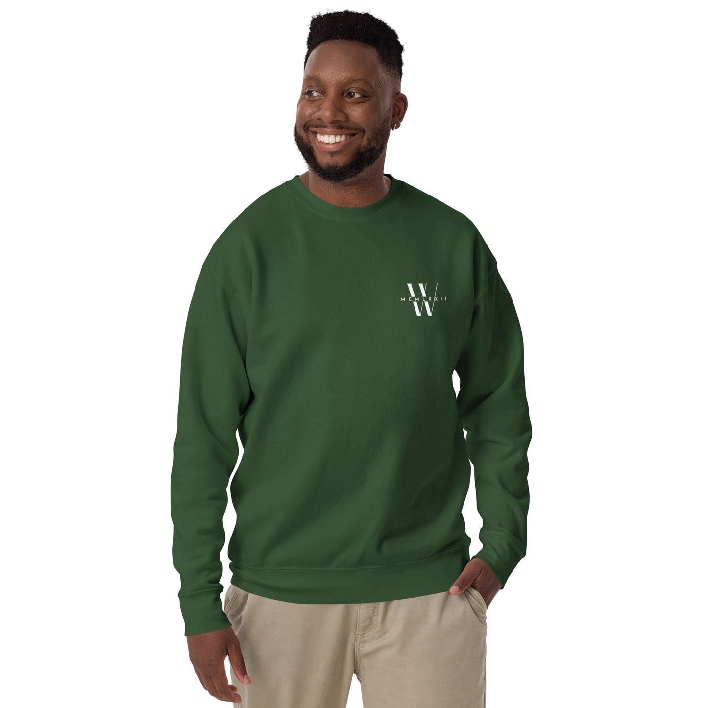 Garvey/W Logo Unisex Premium Sweatshirt