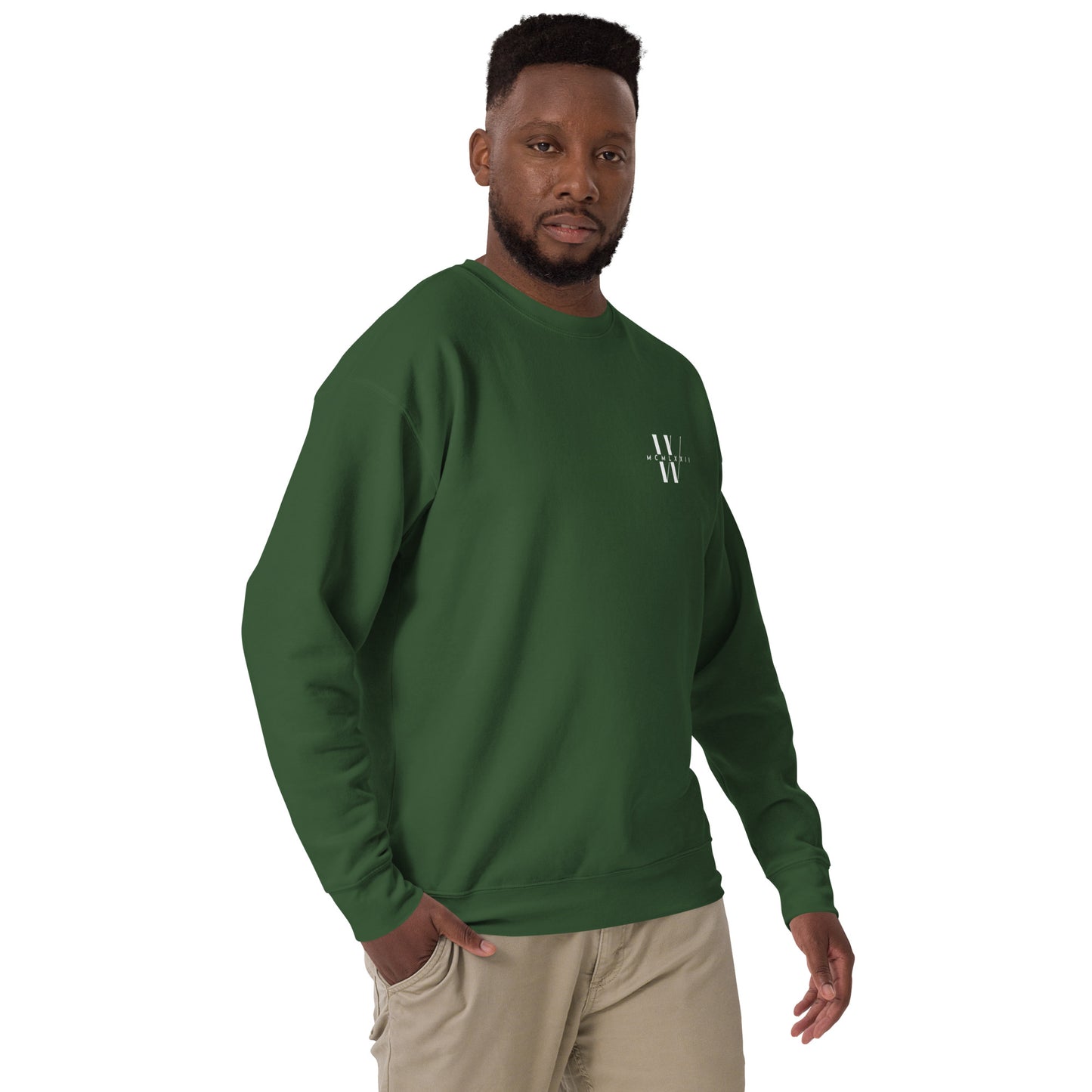 Garvey/W Logo Unisex Premium Sweatshirt