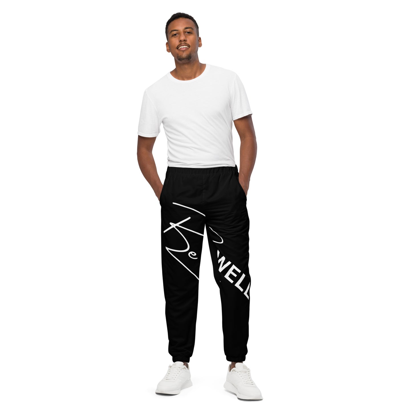 Black Unisex track pants