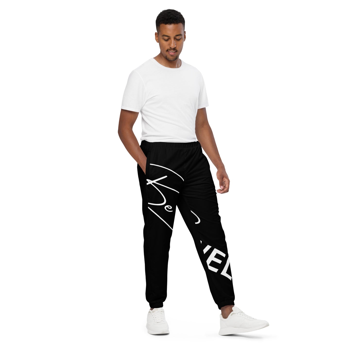 Black Unisex track pants