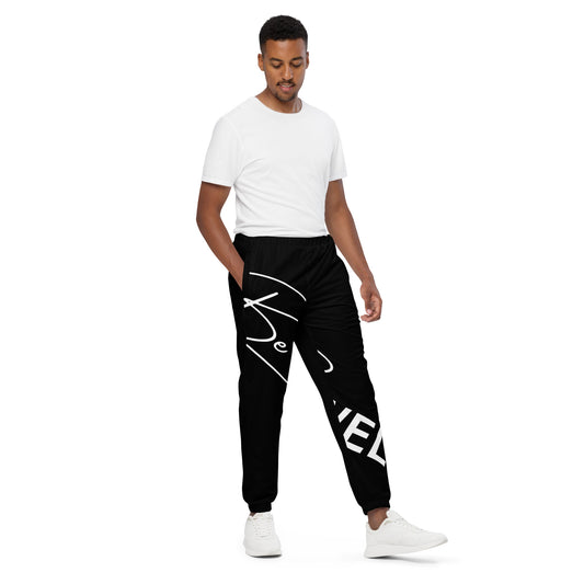 Black Unisex track pants