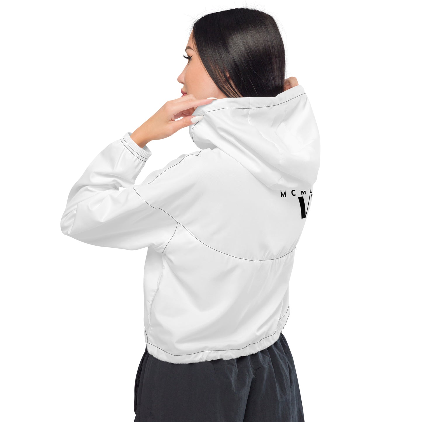White W Women’s cropped windbreaker