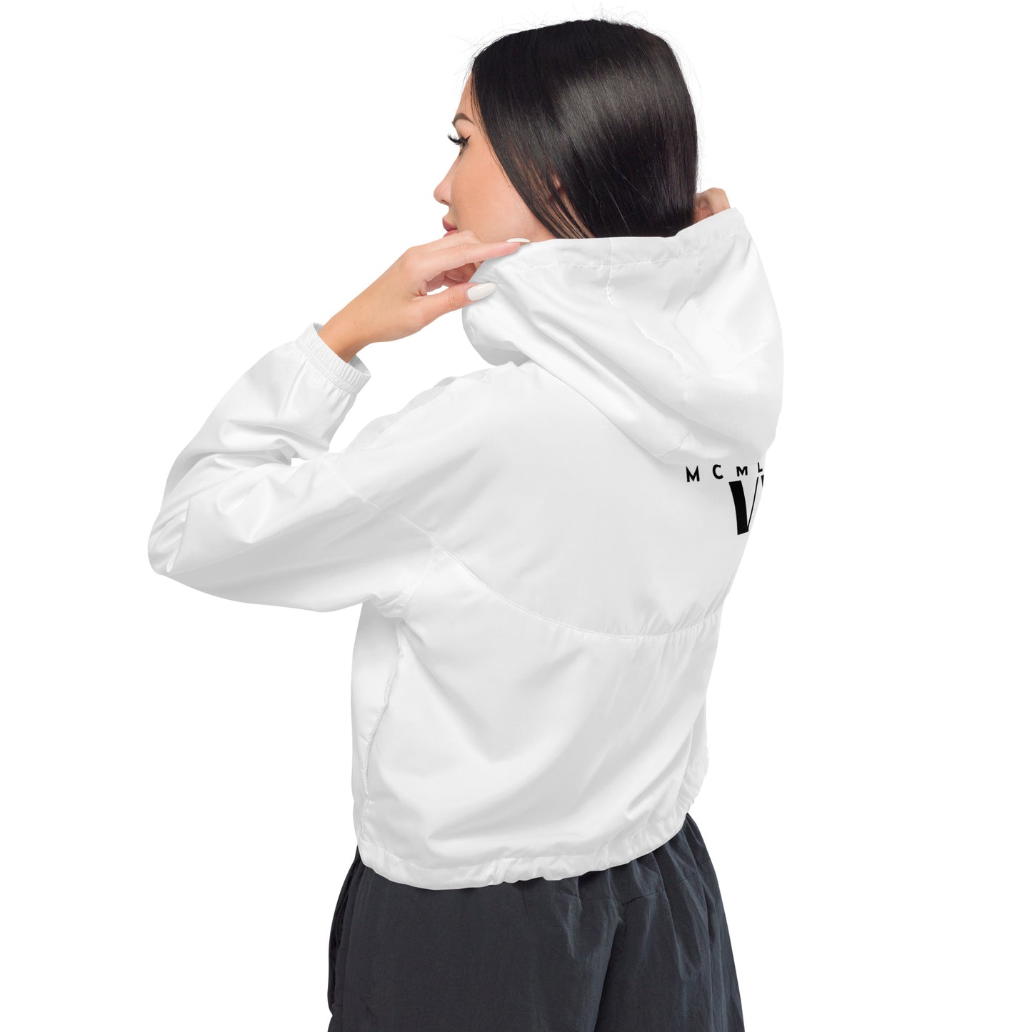 White W Women’s cropped windbreaker