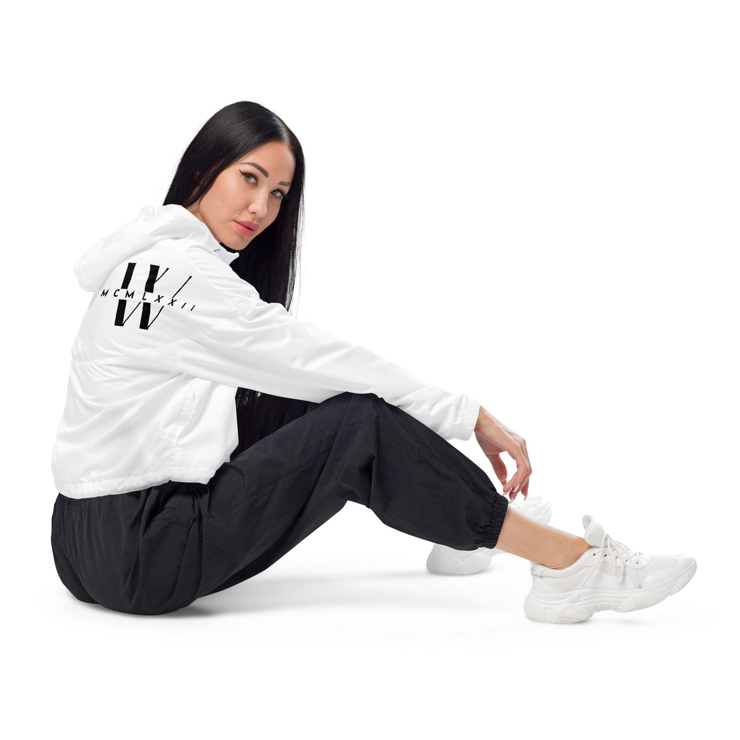 White W Women’s cropped windbreaker