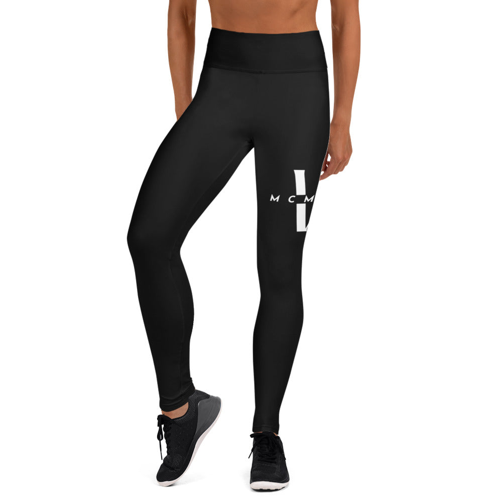 Leggings W Logo Yoga