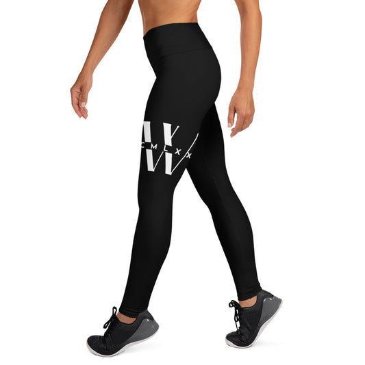 Leggings W Logo Yoga