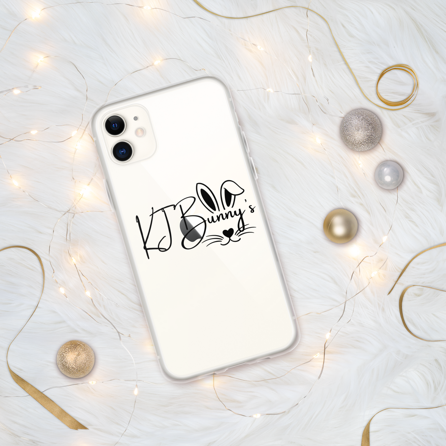 Clear KJ BUNNY’s Case for iPhone®