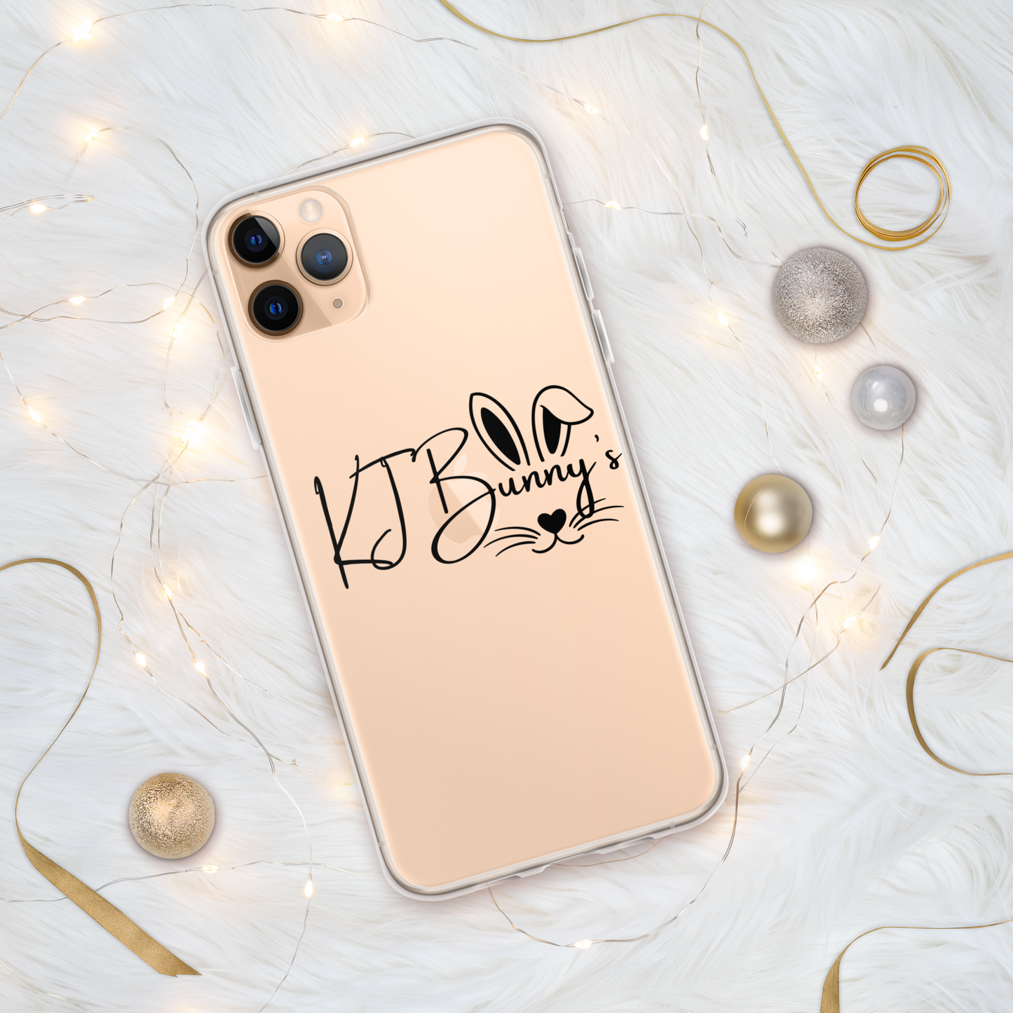 Clear KJ BUNNY’s Case for iPhone®