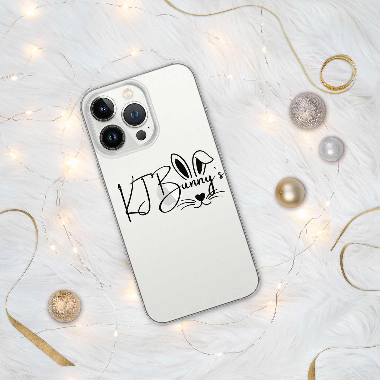 Clear KJ BUNNY’s Case for iPhone®