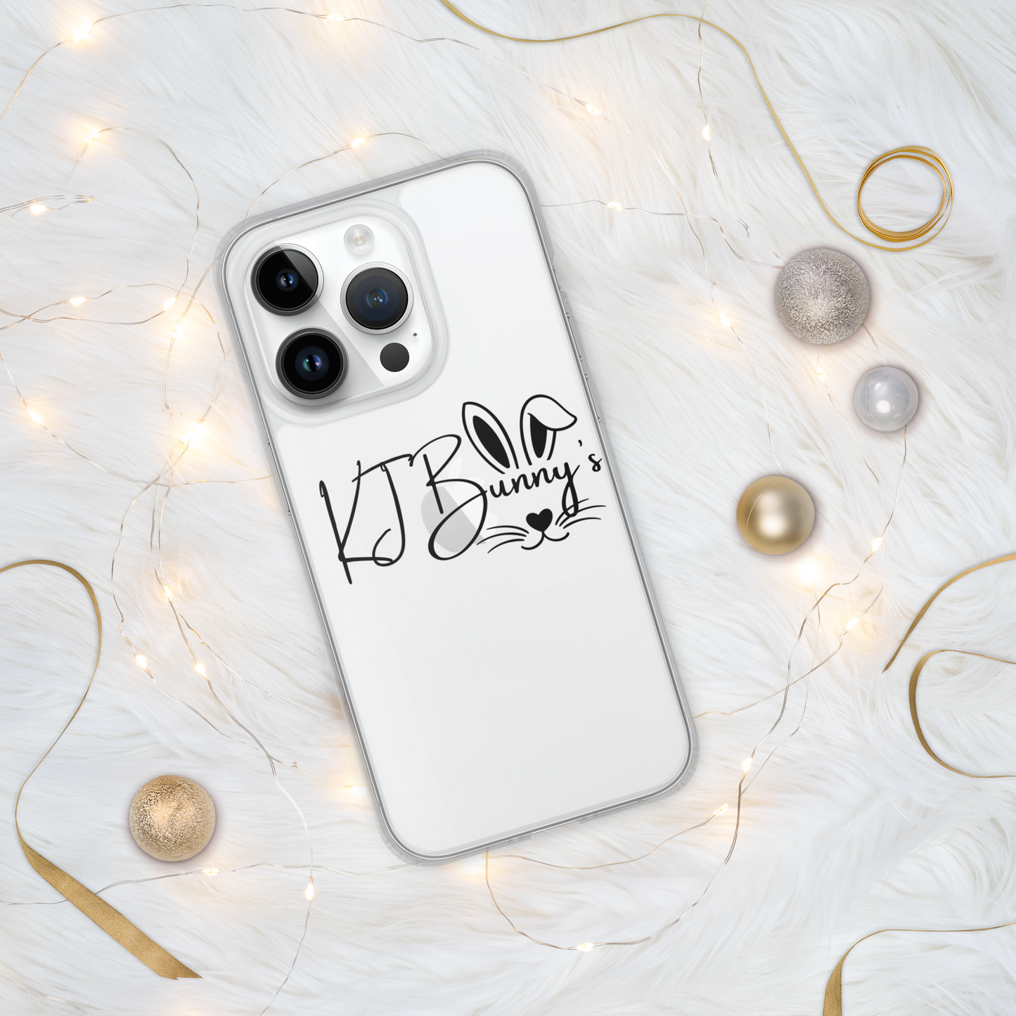 Clear KJ BUNNY’s Case for iPhone®