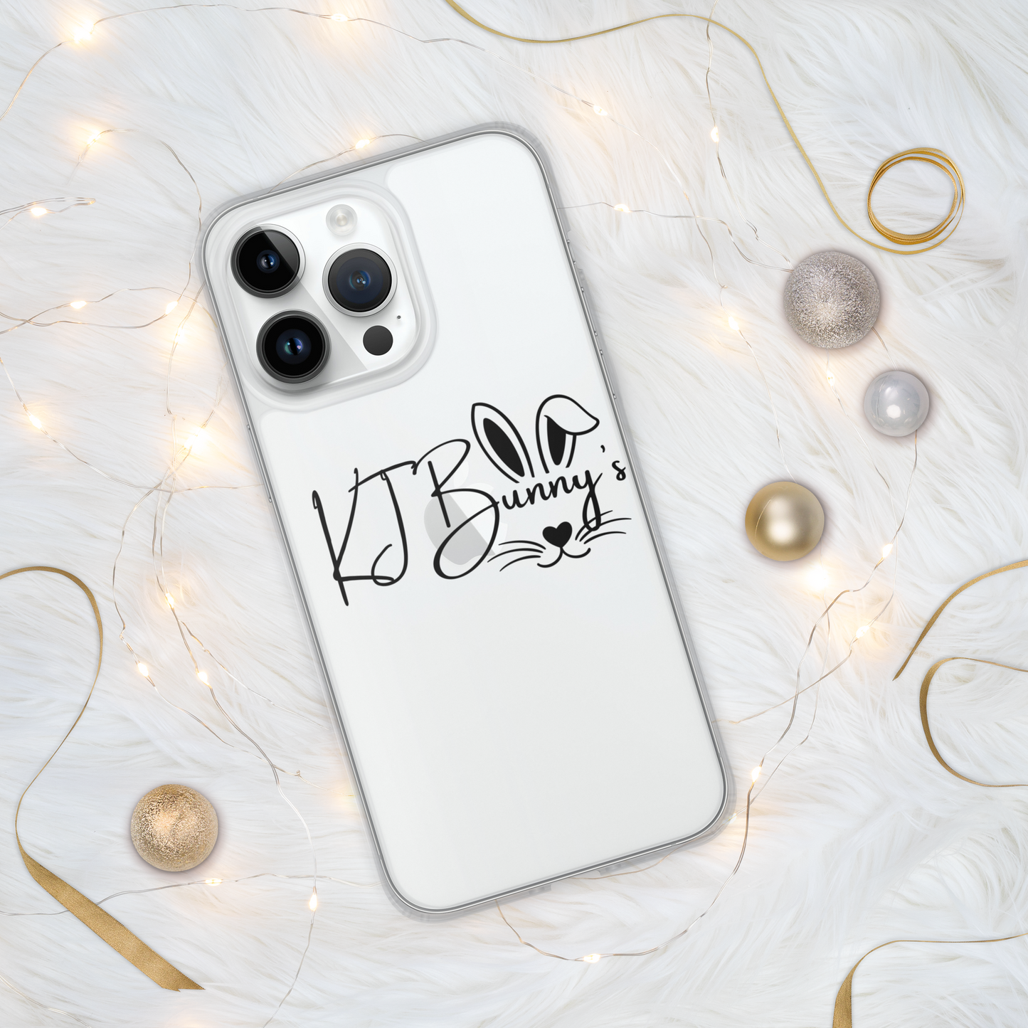 Clear KJ BUNNY’s Case for iPhone®