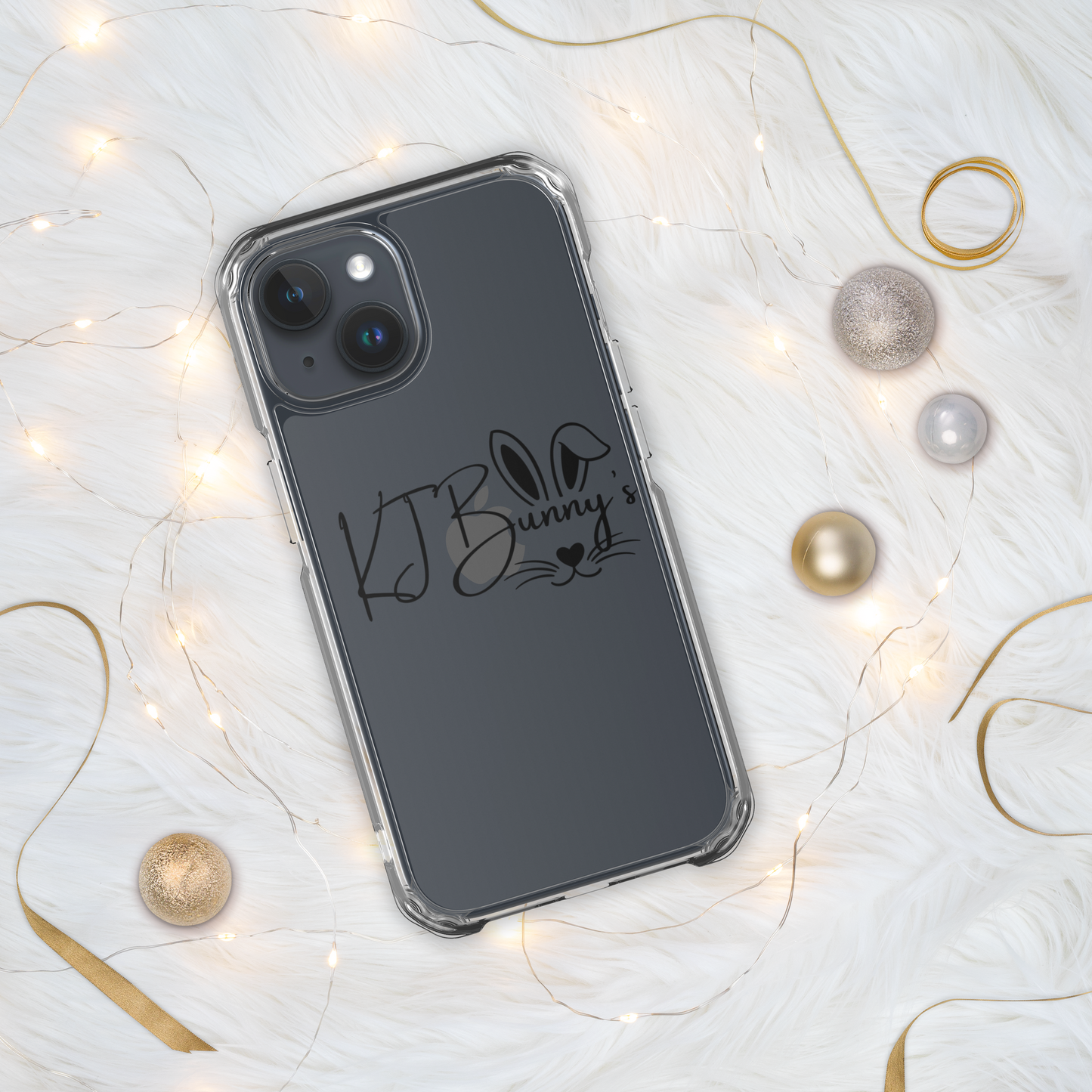 Clear KJ BUNNY’s Case for iPhone®