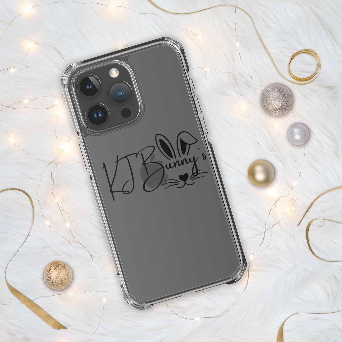 Clear KJ BUNNY’s Case for iPhone®