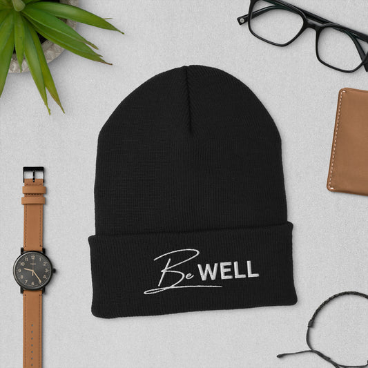 Cuffed BE WELL Beanie