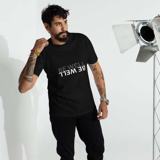 BE WELL Men’s premium heavyweight tee