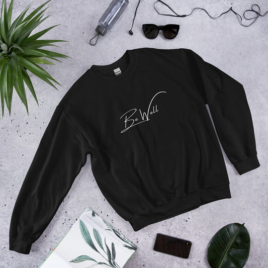 Unisex BE WELL Sweatshirt - Script