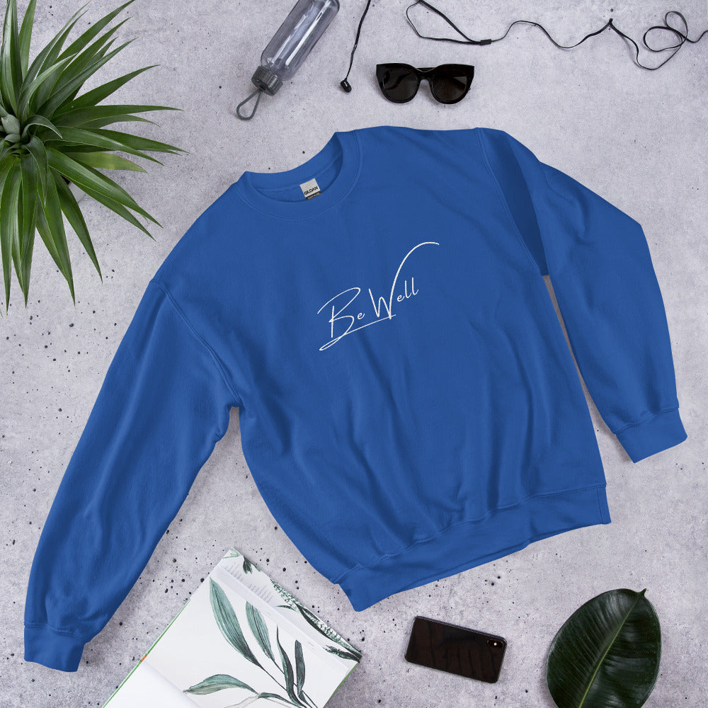 Unisex BE WELL Sweatshirt - Script