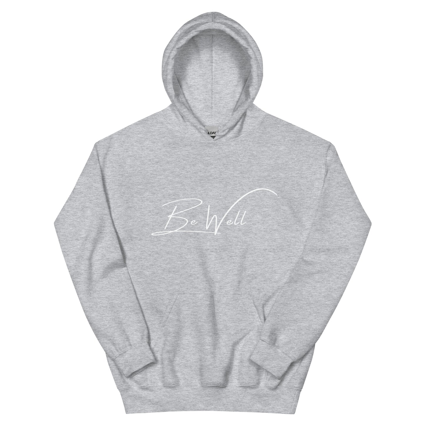 Unisex BE WELL Script Hoodie