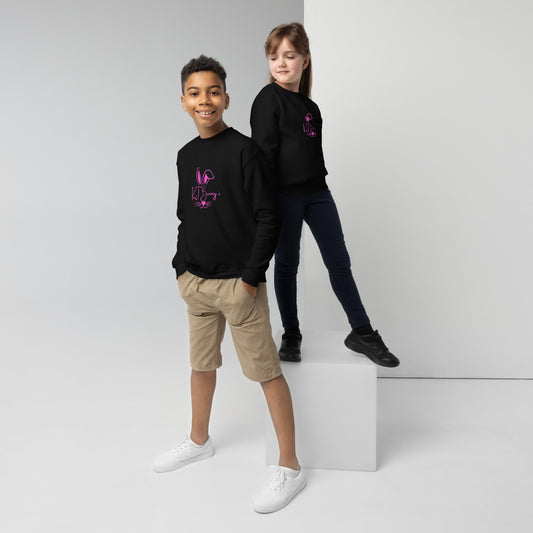 KJ Bunny’s Youth crewneck sweatshirt