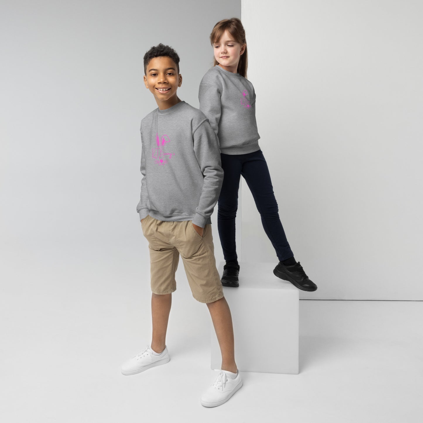 KJ Bunny’s Youth crewneck sweatshirt